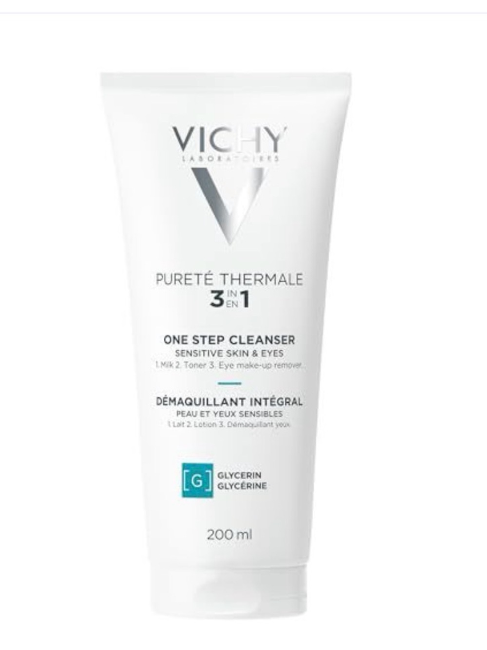 Vichy Pureté Thermale 3-in-1 One Step Cleanser — White